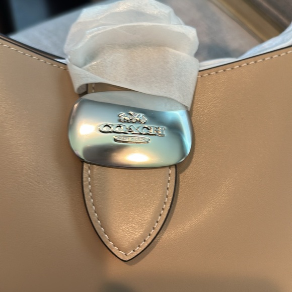 NEW- Coach Eliza Shoulder Bag- color Taupe - Picture 8 of 13